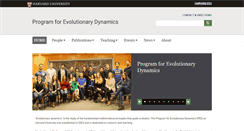 Desktop Screenshot of ped.fas.harvard.edu
