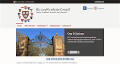 Desktop Screenshot of hgc.harvard.edu