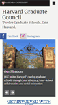 Mobile Screenshot of hgc.harvard.edu