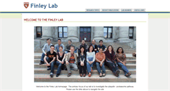 Desktop Screenshot of finley.med.harvard.edu