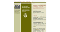 Desktop Screenshot of hul.harvard.edu