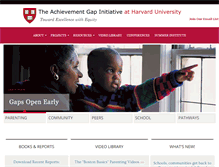 Tablet Screenshot of agi.harvard.edu