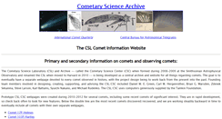 Desktop Screenshot of csc.eps.harvard.edu