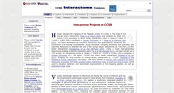 Desktop Screenshot of interactome.dfci.harvard.edu