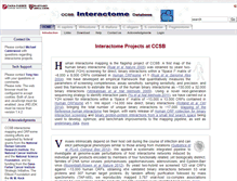 Tablet Screenshot of interactome.dfci.harvard.edu