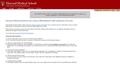 Desktop Screenshot of cmeonline.med.harvard.edu