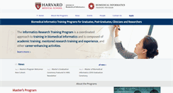 Desktop Screenshot of informaticstraining.hms.harvard.edu