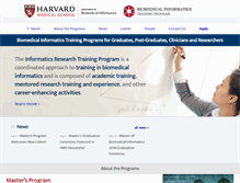 Tablet Screenshot of informaticstraining.hms.harvard.edu