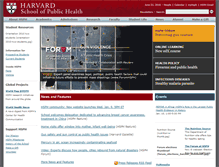 Tablet Screenshot of idepi.hsph.harvard.edu