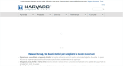 Desktop Screenshot of harvard.it