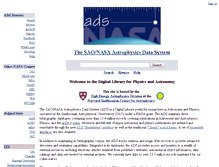 Tablet Screenshot of adsdoc.harvard.edu