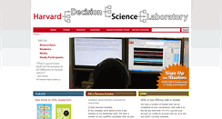 Desktop Screenshot of decisionlab.harvard.edu