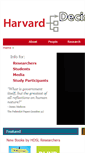 Mobile Screenshot of decisionlab.harvard.edu