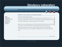 Tablet Screenshot of dinulesculab.bwh.harvard.edu
