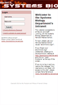 Mobile Screenshot of intranet.sysbio.med.harvard.edu