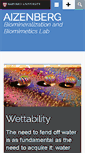 Mobile Screenshot of aizenberglab.seas.harvard.edu