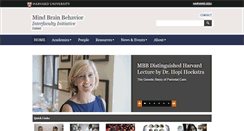Desktop Screenshot of mbb.harvard.edu