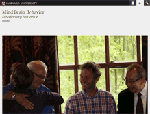 Tablet Screenshot of mbb.harvard.edu