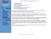 Tablet Screenshot of medcatalog.harvard.edu