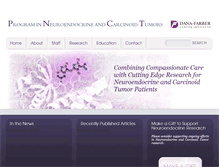 Tablet Screenshot of carcinoid.dfci.harvard.edu