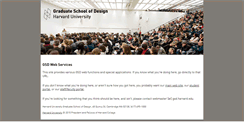 Desktop Screenshot of internal.gsd.harvard.edu