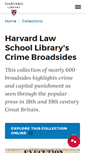 Mobile Screenshot of broadsides.law.harvard.edu