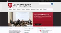 Desktop Screenshot of hilt.harvard.edu