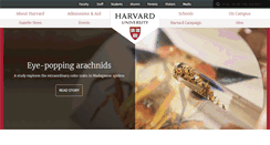 Desktop Screenshot of harvard.edu