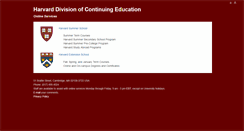 Desktop Screenshot of dcearc.harvard.edu