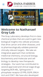 Mobile Screenshot of graylab.dfci.harvard.edu