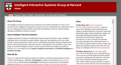 Desktop Screenshot of iis.seas.harvard.edu
