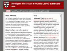 Tablet Screenshot of iis.seas.harvard.edu