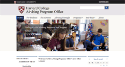 Desktop Screenshot of apo.fas.harvard.edu