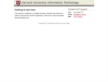 Tablet Screenshot of fas-it.harvard.edu