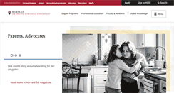 Desktop Screenshot of gse.harvard.edu