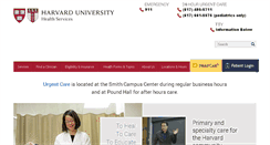 Desktop Screenshot of huhs.harvard.edu