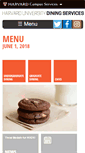 Mobile Screenshot of dining.harvard.edu