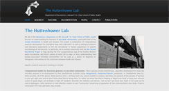 Desktop Screenshot of huttenhower.sph.harvard.edu