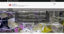 Desktop Screenshot of kavli.seas.harvard.edu