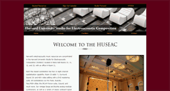 Desktop Screenshot of huseac.fas.harvard.edu