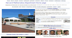 Desktop Screenshot of abel.math.harvard.edu