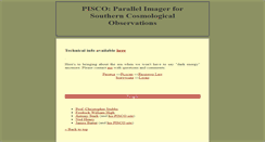 Desktop Screenshot of pisco.physics.harvard.edu