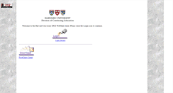 Desktop Screenshot of dcemail.harvard.edu