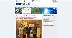 Desktop Screenshot of friedlab.mgh.harvard.edu