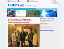 Tablet Screenshot of friedlab.mgh.harvard.edu