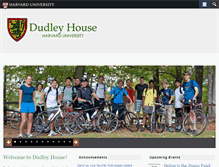 Tablet Screenshot of dudley.harvard.edu