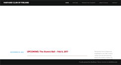 Desktop Screenshot of harvard.fi