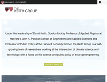 Tablet Screenshot of keith.seas.harvard.edu