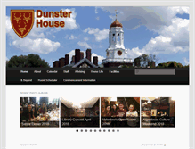 Tablet Screenshot of dunster.harvard.edu