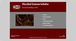 Desktop Screenshot of msi.harvard.edu